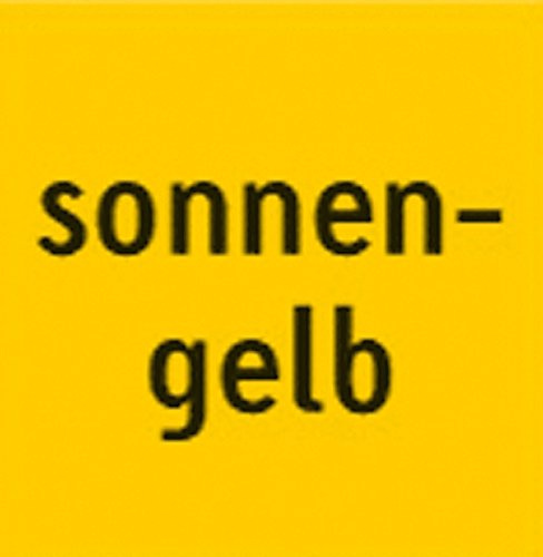 Heyda 204711410 Tonpapier (DIN A4, 130 g qm, 100 Blatt) sonnengelb