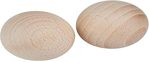 RAYHER HOBBY Holzkugeln ohne Bohrung Ã˜ 40 mm, 2 Stück