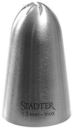 Städter Spritztülle, Edelstahl, Silber, 13 mm, 227132