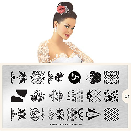 MoYou London Schablone - Bridal 04