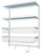Element System Regalset PERFECT 1, Wandregal, Regal für Garage, Keller, Haushalt oder Speisekammer in weiß
