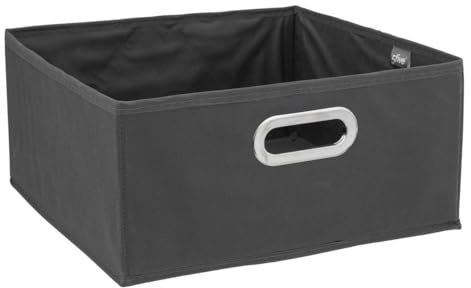 5 five simply smart Aufbewahrungsbox, 31 x 15 x 31 cm, Anthrazit