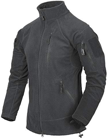 Helikon-Tex Men's Alpha Tactical Jacket Helikon-Tex Alpha Tactical Grid Fleece Jacket Black (pack of 1)