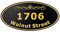 Custom Metal Address Plaque Personalized Cast with Arch top (Large Option). Display Your Address and Street Name.Custom House Number Sign Wall Mounted Sign Plaque (Ellipse)