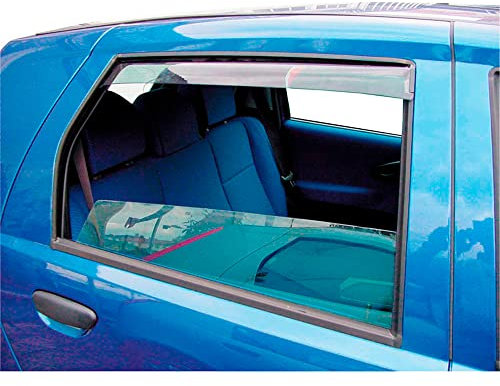 ClimAir Windabweiser Master (Hinten) kompatibel mit Ford Ranger Double Cab 2022- & Volkswagen Amarok 2022-