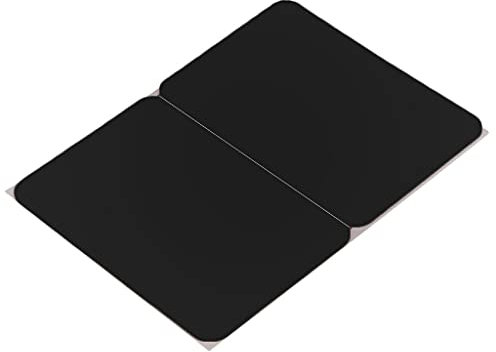 B Blesiya Silicone Wrist Pad Cover Wrist Pad Palm Rest Cushion with Touchpad Protector Skin Cover for MacBook Air/Pro Laptops - Black