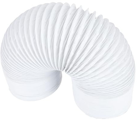 sparefixd Extra Long Tumble Dryer Steam Vent Hose 4m for White Knight