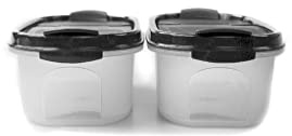 Tupperware Ovale da 500 ml Nero con versare (2) 37609