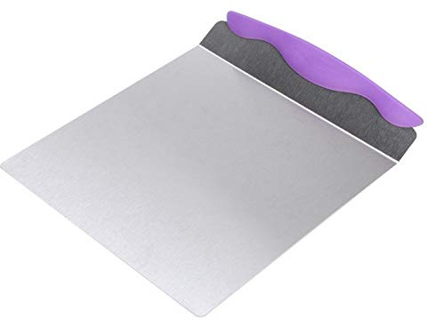 Cake Shovel Lifter, 9.6in Stainless Steel Baking Cake Lifter Transfer Pizza Transfer Tray Cake Spatula Shovel Tray Moving Plate Tool for Baking