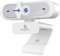 NexiGo N660P 1080P 60FPS Webcam with Software Control, Dual Microphone & Cover, Autofocus, HD USB Computer Web Camera, for OBS/Zoom/Skype/FaceTime/Teams/Twitch, White