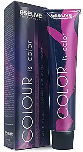 Eseuve Profesional Tinte Colour Is Color, Nº7.44 Rub Med Cobr Int, 60 Mililitro