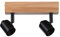 Paulmann 66771 Strahler Arvid 2-flammig max. 2x20 Watt Deckenleuchte Schwarz/Holz Spot Metall E27