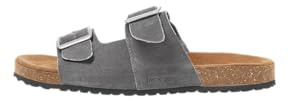 JACK & JONES Herren JFWLOUIS Suede Sandalen 12231428 ,Castlerock ,40 EU