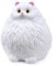 Winsterch Piggy Bank for Kids - 20 cm Ceramic Coin Money Box Toy, Birthday Gifts for Boys and Girls (White Cat Bank)