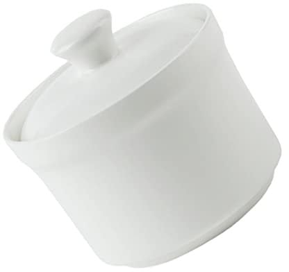 HEMOTON Ceramic Stew Pot Oven Dish with Lid Microwave Safe Bowl with Lid Braiser Pan with Lid Korean Steam Egg Ceramic Stockpot Coffee Cream Hot Pot Ceramics White Pottery Pot
