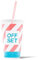 OFFSET Nutrition OFFSET Cup mit Strohhalm, 500 ml Fassungsvermögen, Mehrwegbecher mit praktischer ml-Skala,frei von Weichmachern, ideal für Deine Pretty Little Meal Mahlzeit