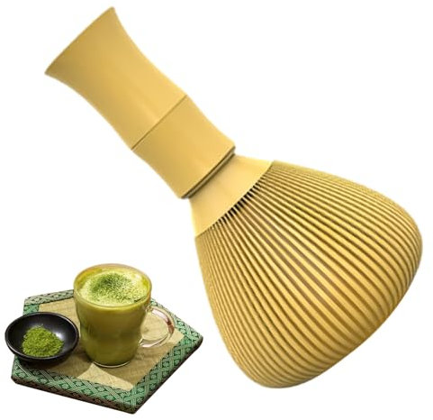 EUBEISAQI batidor Matcha, Cepillo Matcha | Batidor de té Verde en Polvo - Batidor de té Apto para lavavajillas, Herramientas Matcha extraíbles, tamiz Matcha para Accesorio Tradicional de Ceremonia