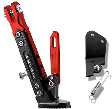 Fahrräder Motorradständer Ständer Einstellbare CNC 6 Farben Motorrad Für Italjet Dragster 200 125 Modifizierter Fußständer Kick Seitenständer Seitenständer