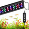 AQQA Aquarium Beleuchtung LED, Vollspektrum Aquarium Licht, 3 Modus+Timer+Einstellbare Helligkeit, 100-120cm, 30W