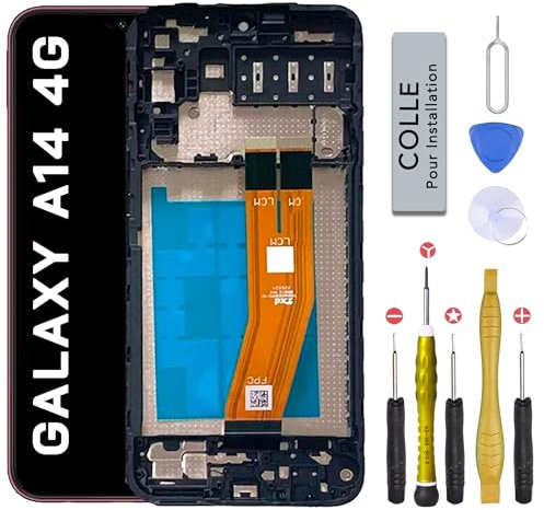 Ecran Complet Remplacement pour Samsung Galaxy A14 4G SM-A145F avec Kit