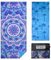 Vorvowry Strandtuch Mikrofaser Schnelltrocknend Groß Strandtücher Leichtes Weiches Sandfrei Strandhandtuch Badetuch Strand Beach Towel mit Netzbeutel 80×180cm Lila Mandala 1PC