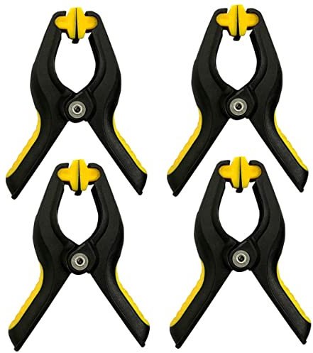 OSALADI 4pcs Screen Repair Clip Screen Fixing Clamp Tape Hotfix Tool Phone Screen Scratch Repair Kit Cell Phone Repair Tool Kit Monitor Screen Cleaner Net Cell Phone Fixing Tool Kit Abs