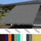Voiles Ombrages Rectangulaire Imperméable 6.5 x 8.5 m UV Protection avec Oeillets Tissu Polyester Multi Couleur et Taille Toiles D'Ombrages pour Piscine Voitures Camping Patio, Gris Clair