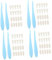 DIYEAH 4 Sets Sketch Eraser Lidschatten Schwamm Nagelhautentferner Concealer Make Up Schwamm Gel Nagellackentferner Nagelhautschieber Set Nachfüllpackungen Nasenwachsstäbchen