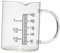 Gatuida 1pièce Tasse À Mesurer Verre Graduée Pour Lait Le Jus Café Polyvalente Et Facile À Nettoyer