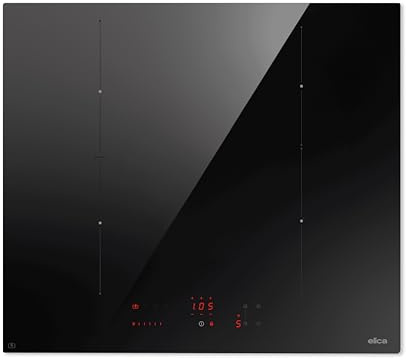 Elica PRF0199851, Plaque à induction RATIO 604 PLUS CONNEX BL, Black