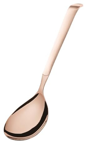 AMEFA BUFFET Chafing Dish Löffel geschlossen | Vorlegelöffel | Buffetlöffel | Servierlöffel | Edelstahl 18/10 | satiniert | kupfer | Länge: 31,7 cm