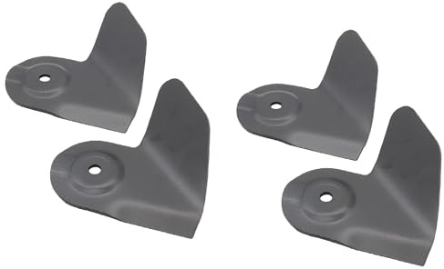 4x SECURA Messer-Satz kompatibel mit Wolf Triplex Rasenmäher - ersetzt 6340078, 6340082