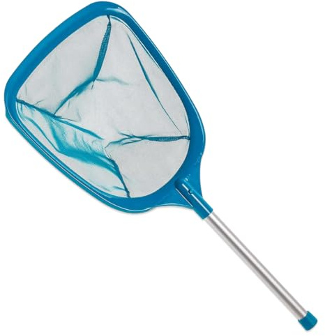 Luxorium Retino per Piscina 1 Pezzo con Rete Fine e Manico 15 cm Rete Profonda per Piscine, Laghetti, Vasche Idromassaggio e Jacuzzi