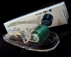 1.0mm Professional Medical Stainless Steel Microneedle 192 Derma Needle Roller Treating Acne Scars, Skin, Hair Loss, Wrinkles, Blackheads, Lines,