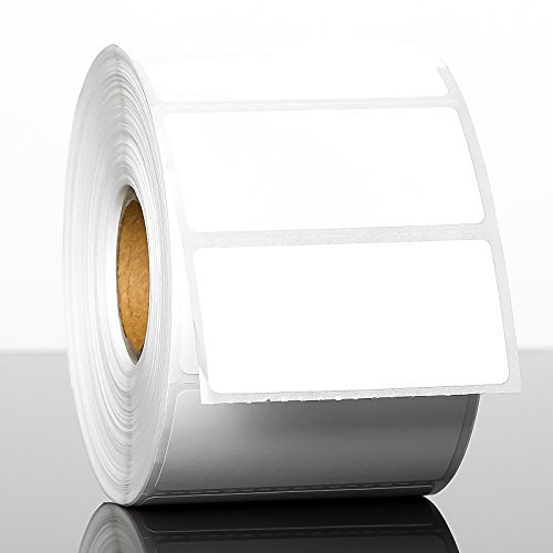 Megalabels - Zebra 1,000 Direct Thermal Labels - 50mm x 25mm Permanent - for GK420D