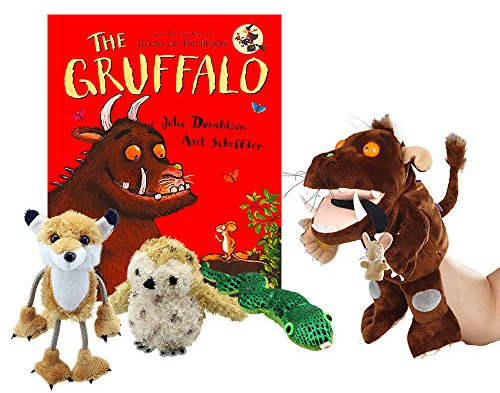 The Gruffalo - Book and Finger Puppets