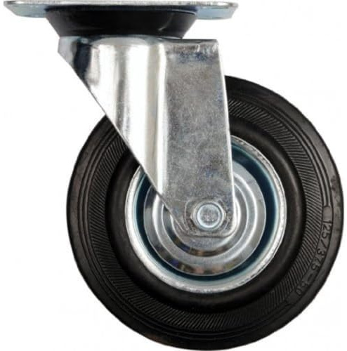 VOREL 87311 - Rollen 75 mm mit schwarzem Gummi