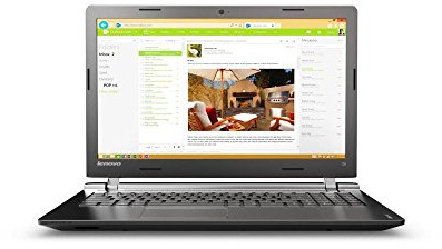 Lenovo IdeaPad 100 – portátil de 15.6 (Intel Core i3, 4 GB de RAM, 500 GB de Disco Duro, Windows 10) 80qq002dus