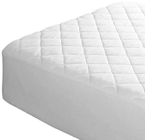 Matratzenauflage für Queen-Size-Betten, wasserdicht, Baumwolle, ohne Vinyl, atmungsaktiv, maschinenwaschbar, 152,4 x 203,2 cm