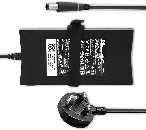 Dell Official Laptop Charger Adaptor 130 Watt PA-4E WRHKW Slim Ac DA130PE1-00 OEM Notebook Laptop Power AC Adapter With Power Cable Free 1 Year Warranty