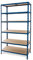 Dysell - CDF Regal 220x120x50 blau - Steckregal Lagerregal Schwerlastregal Büroregal Gartenregal Haushaltsregal