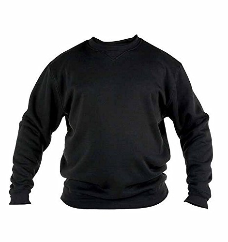 Duke Mens Rockford Kingsize Sweat Crew Neck Jumper (7XL) (Black)