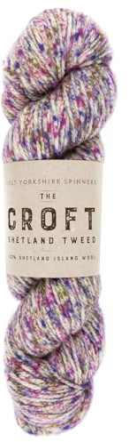 The Croft- 100% Shetland Tweed Aran 100g Hank (Heylor 754)