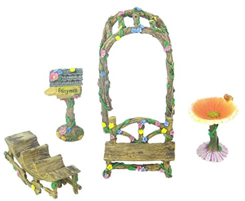 The Irish Fairy Door Company FD554527 Magical Fairy Garden Miniature