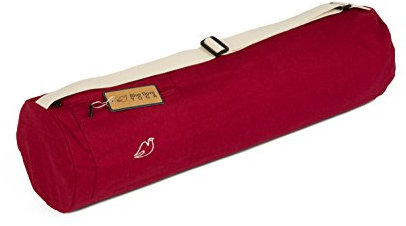 Blue Dove Yoga Borsa per Tappetino da Yoga Chennai in Cotone Biologico (Bordeaux)
