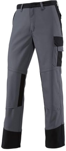 BP 2430-820-5332-56l Arbeitshosen, mit Taschen, 320,00 g/m² , dunkelgrau/schwarz, 56l