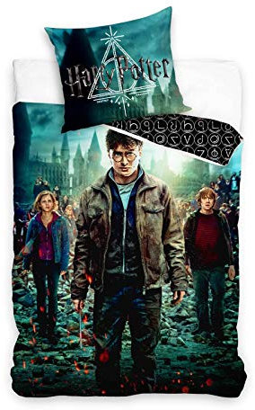 Harry Potter Bettwäsche HP188014 135x200 cm + 80x80 cm