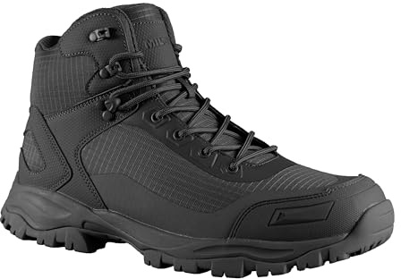Mil-Tec Tactical Boot Lightweight • Leichter Einsatzschuh mit Speed-Lace-System & verstärktem Zehenbereich • Taktischer Ripstop-Schuh mit rutschfester Sohle für Outdoor & Arbeit