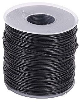 Drahtseil Edelstahl, 1mm 7x7 weich/ flexibel Stahlseil 100 m Edelstahlseil (Zufällige Schriftrollenfarbe)