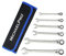 MichaelPro MP001139 Reversible Ratchet Combination Spanner Set Metric 6 Pieces 8,10,12,13,17,19 mm with Roll Bag